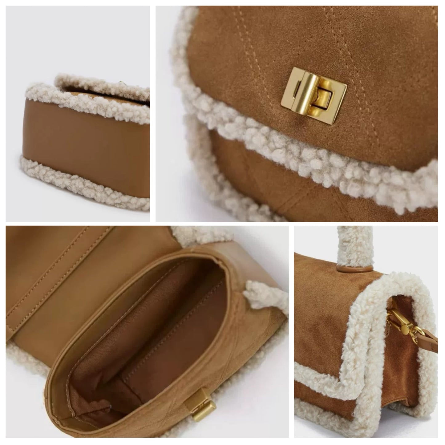 Women Suede Shoulder Bag