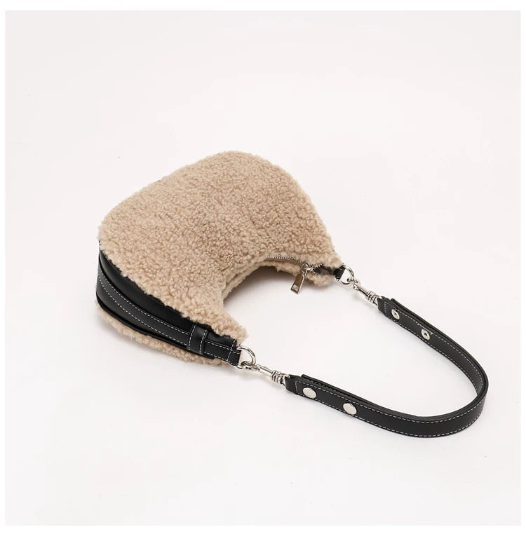 Women Fluffy Shoulder Bag