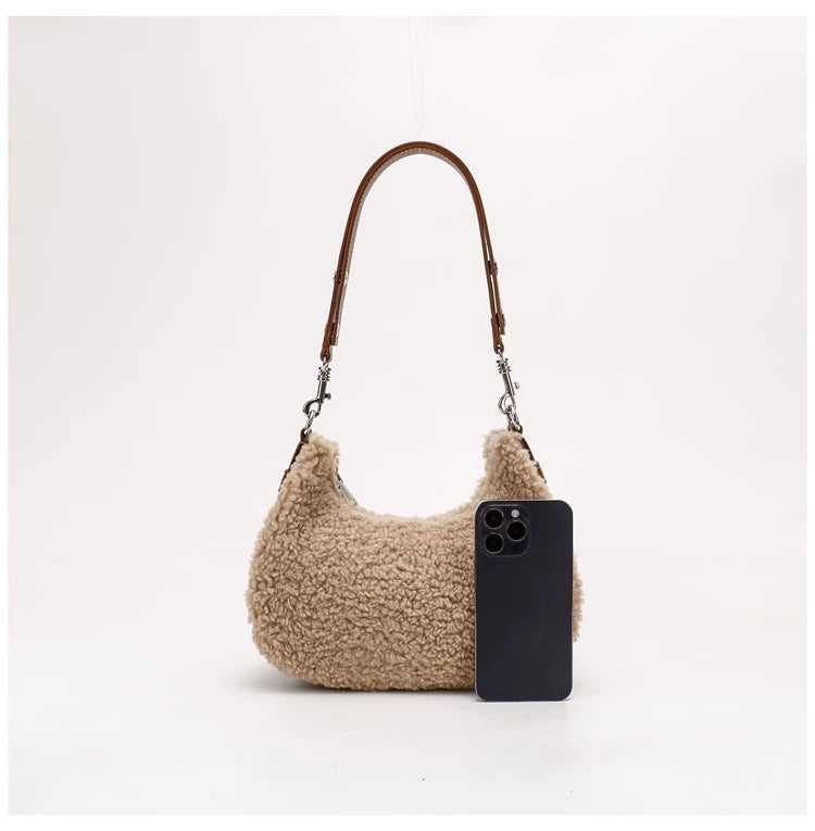 Women Fluffy Shoulder Bag