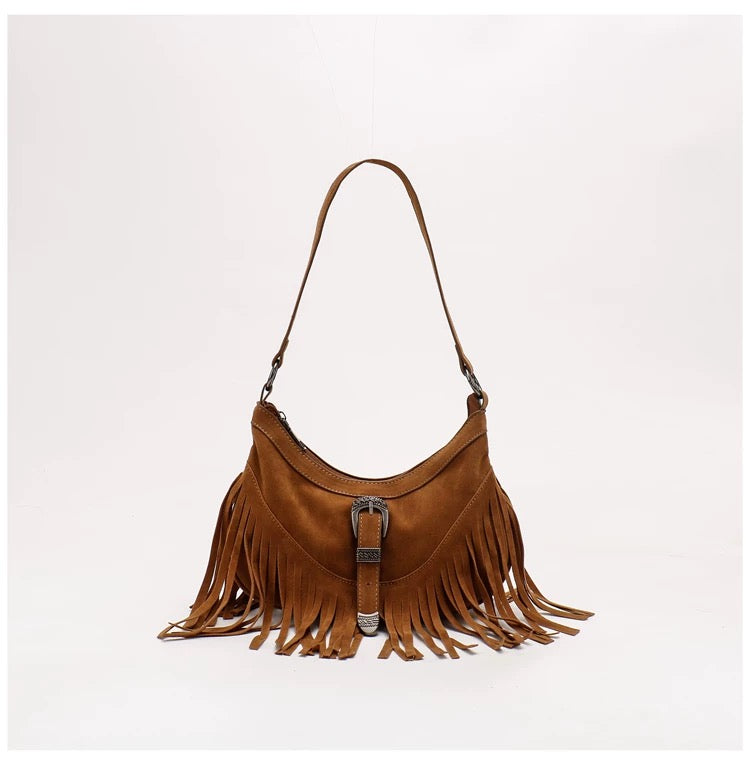 Hobo Tassel Shoulder Bag