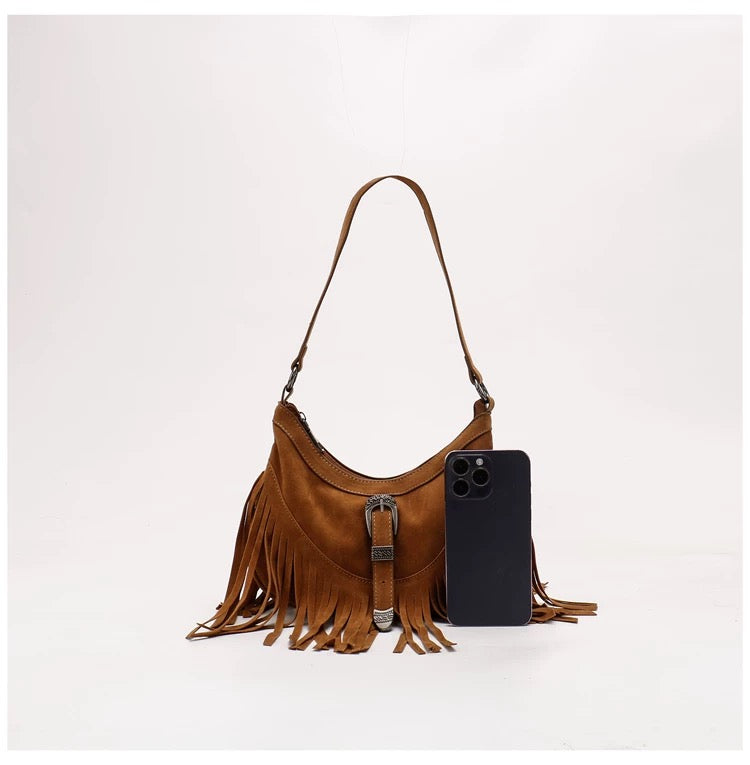 Hobo Tassel Shoulder Bag