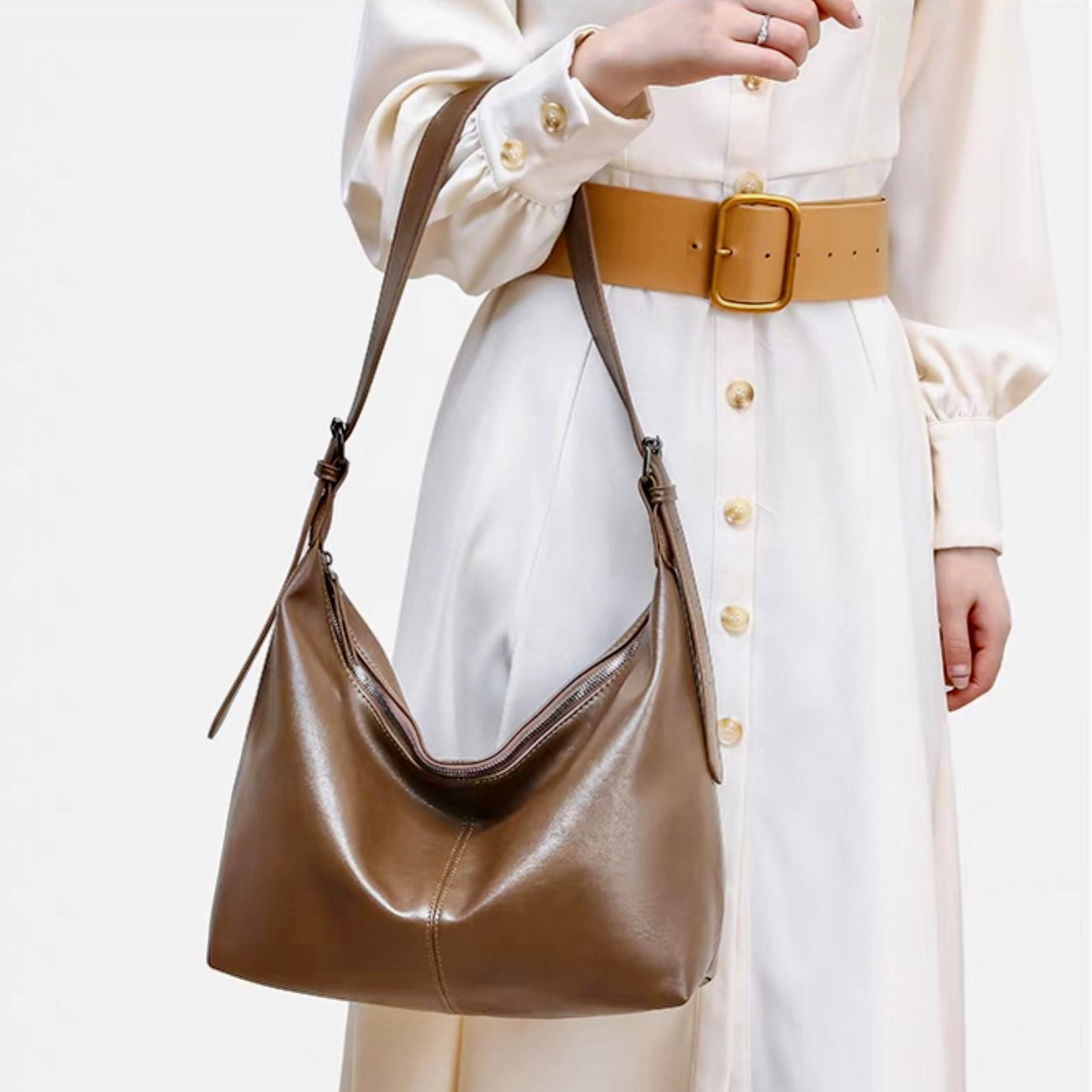 Women Genuine Leather Shoulder Bag