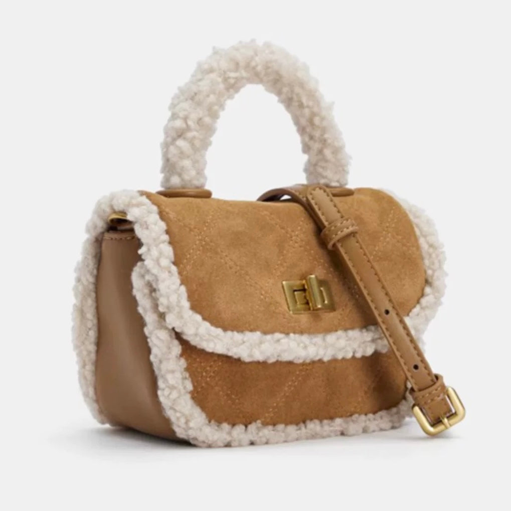 Women Suede Shoulder Bag